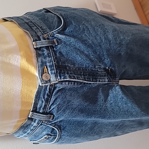 RALPH LAUREN Vintage High Rise Classic Preppy Minimalist EUC Straight Blue Jeans - Picture 6 of 16